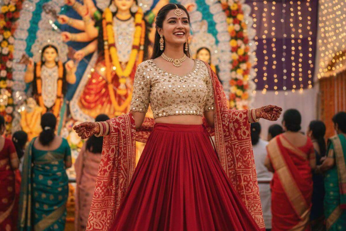 long skirt look
