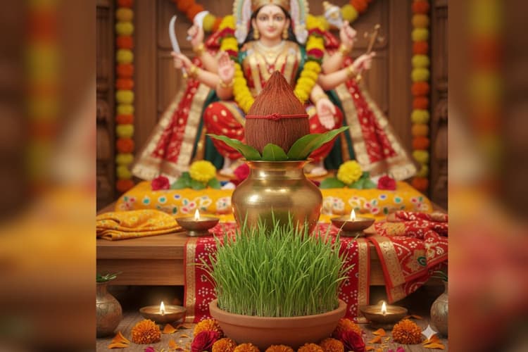 नवरात्रि में कलश स्थापना के साथ ऐसे करें जौ बोने की शुरुआत, घर पर बनी रहेगी मां का आशीर्वाद