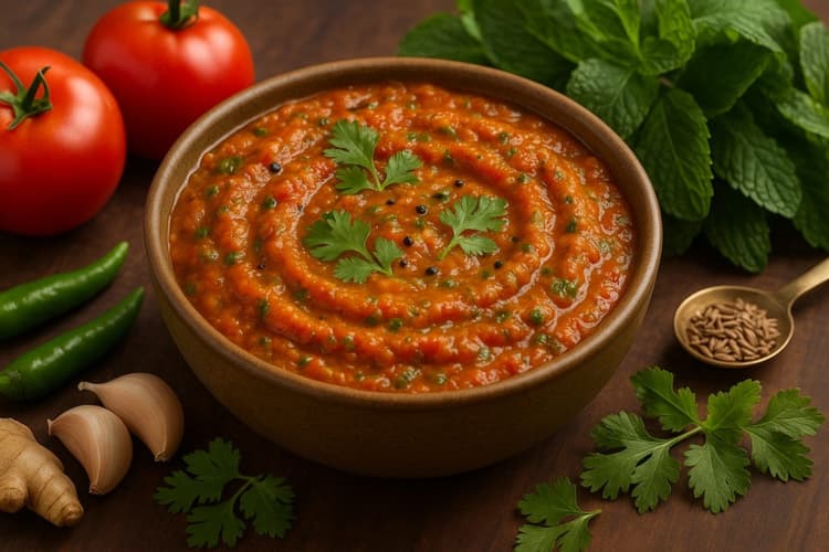 Tamatar Pudine ki Chutney: न लगेगी मेहनत और न होगी समय की बर्बादी, मिनटों में इस तरह तैयार करें सबसे टेस्टी और फ्लेवरफुल टमाटर पुदीने की चटनी