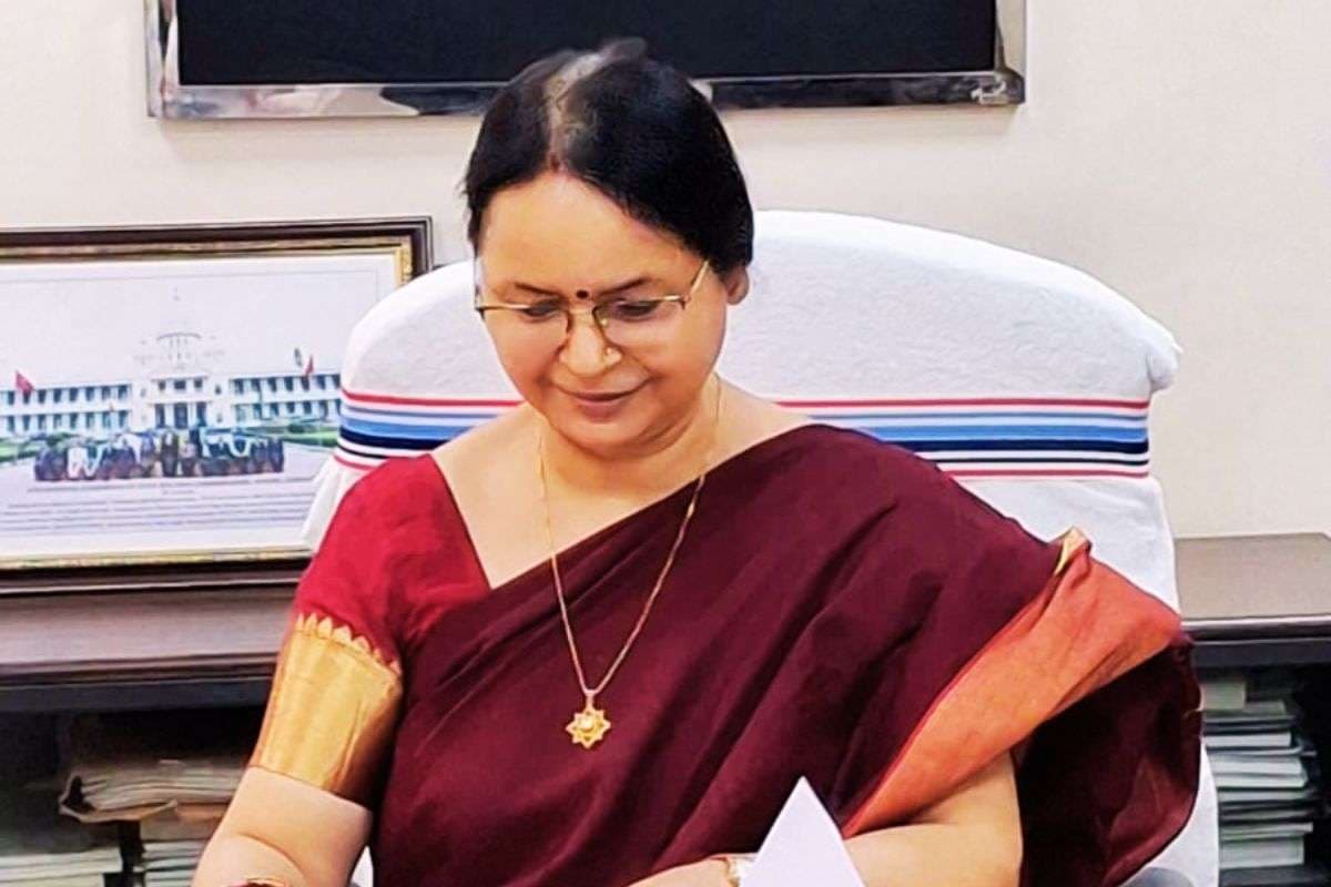 Alka Tiwari Assumes Office of SEC Jharkhand Alka Tiwari Assumes Office of SEC Jharkhand