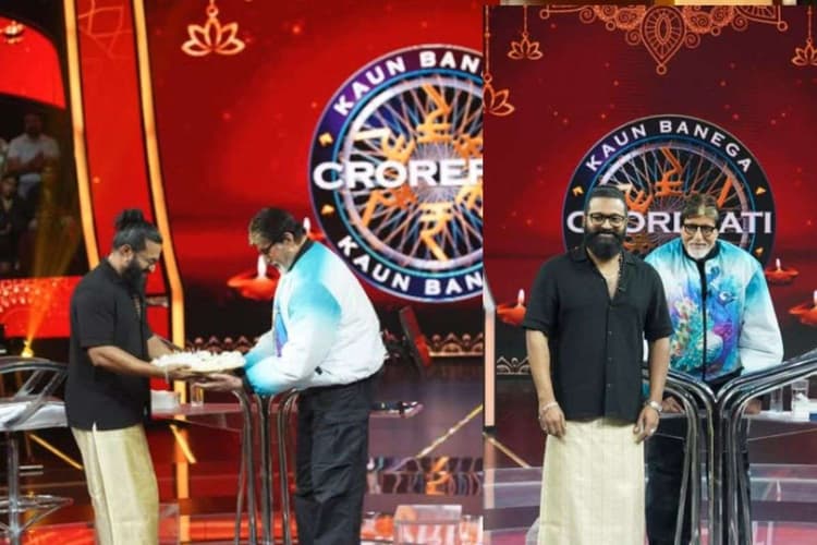 KBC 17 के मंच पर गूंजा ‘कांतारा चैप्टर 1’, ऋषभ शेट्टी ने इस तरह बनाया अमिताभ बच्चन को अपना दीवाना, VIDEO