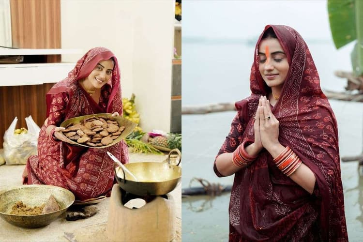 Bhojpuri: छठी मैया की भक्ति में डूबी अक्षरा सिंह की तस्वीरों ने सोशल मीडिया पर मचाया धमाल, फैंस ने जमकर लुटाया प्यार