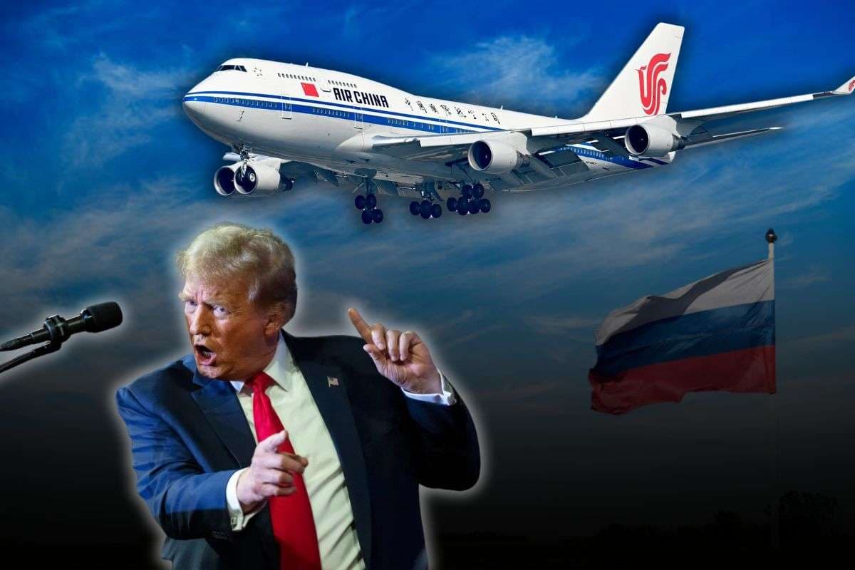 Donald Trump proposes barring Chinese airlines from flying over Russia on US routes