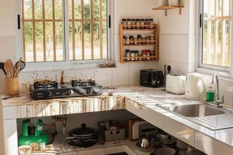 How to Clean Greasy Kitchen Platform: किचन प्लेटफॉर्म पर जमी चिपचिपी परत होगी मिनटों में साफ, जानें आसान घरेलू उपाय