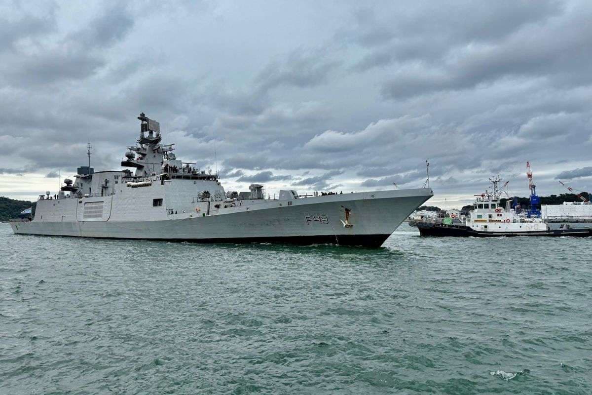 INS Sahyadri Arrives At Yokosuka Japan To Conduct JAMEX 25 Naval Exercise INS Sahyadri Arrives At Yokosuka Japan To Conduct JAMEX 25 Naval Exercise