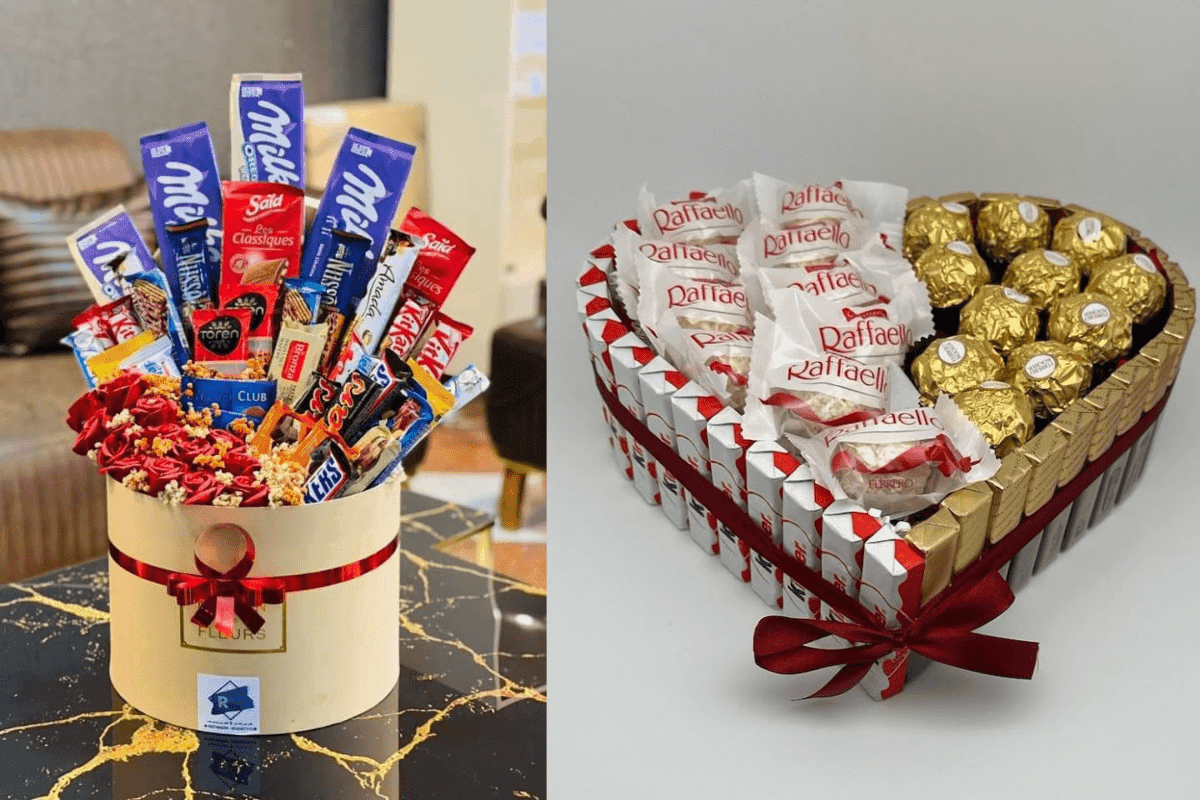 Chocolate gift box for karwa chauth