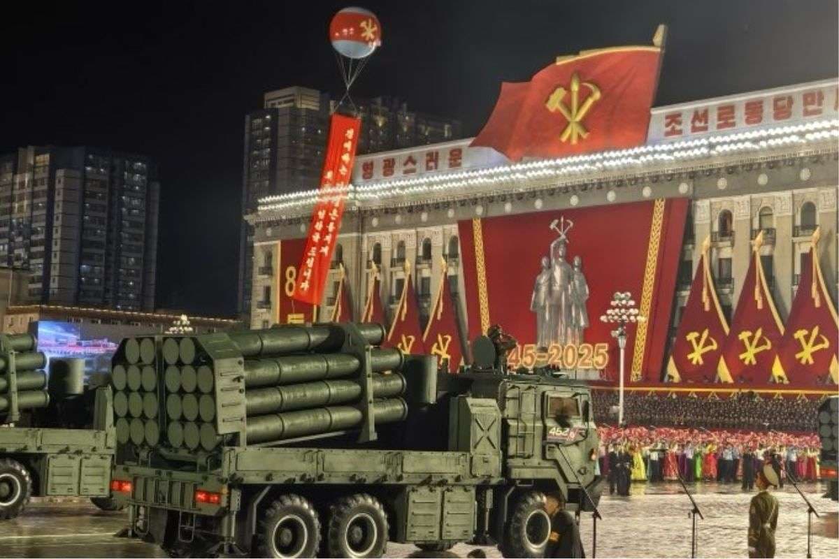 North Korea Military Parade Kim Jong Un Unveils Hwasong 20 ICBM Missile
