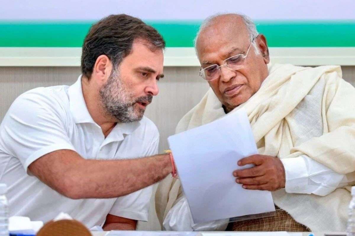 राहुल गांधी और मल्लिकार्जुन खरगे राहुल गांधी और मल्लिकार्जुन खरगे