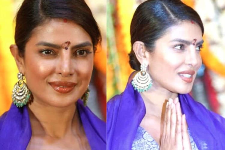 Viral Video: दुर्गा पूजा पंडाल से 'देसी गर्ल' प्रियंका चोपड़ा का एथनिक लुक सोशल मीडिया पर वायरल, मिली ‘संसकारों की मिसाल’ वाली तारीफ