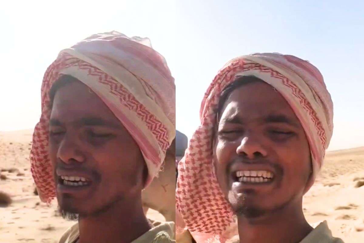 Saudi Youth Claims Camel Work police denial Indian embassy engaged Saudi Youth Claims Camel Work police denial Indian embassy engaged