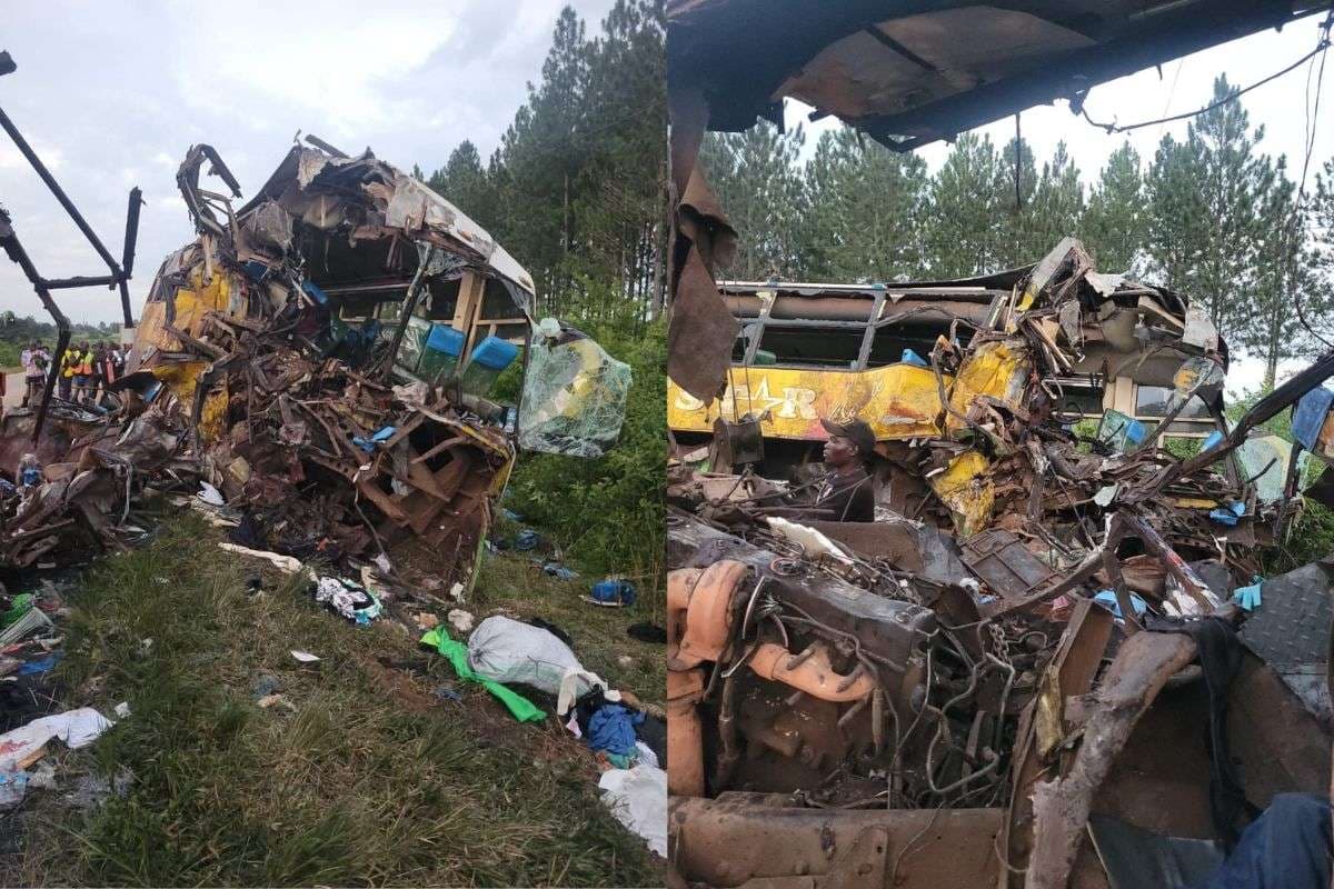 Uganda Deadly Road Accident Bus Collision People died Uganda Deadly Road Accident Bus Collision People died
