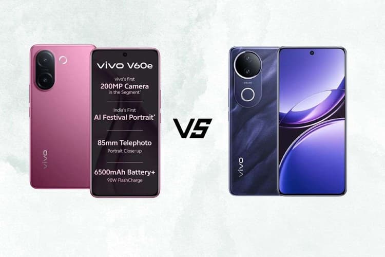 Vivo V60e vs Vivo V50e: कौन सा मॉडल है ज्यादा पावरफुल, किसे खरीदना होगा फायदा का सौदा? जानें यहां