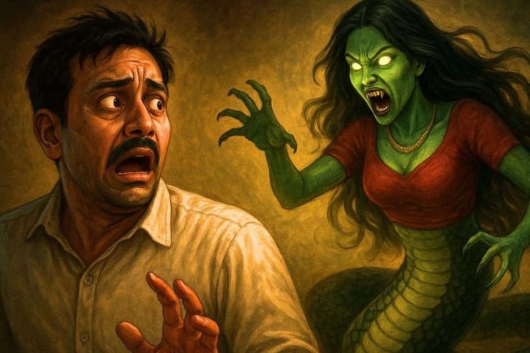 Shocking News : पत्नी रात में 'नागिन' में बदल जाती है, फुफकारती है, पति की बात सुनकर सब हैरान