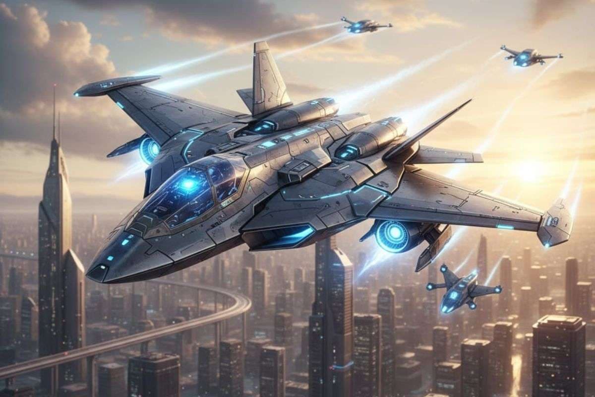 World First Self Flying AI Fighter Jet Germany Unveiled CA 1 Europa / Ai Generated Image