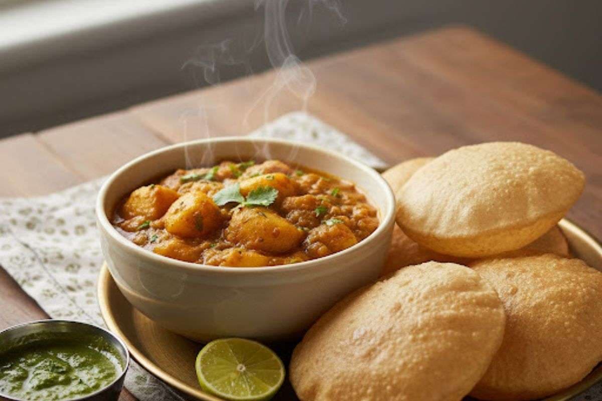 Aloo Sabji-Puri Recipe: सिंपल लेकिन स्वाद से भरपूर, बनाएं आलू की सब्जी-पूरी का कॉम्बो जो जीत लेगा सब का दिल
