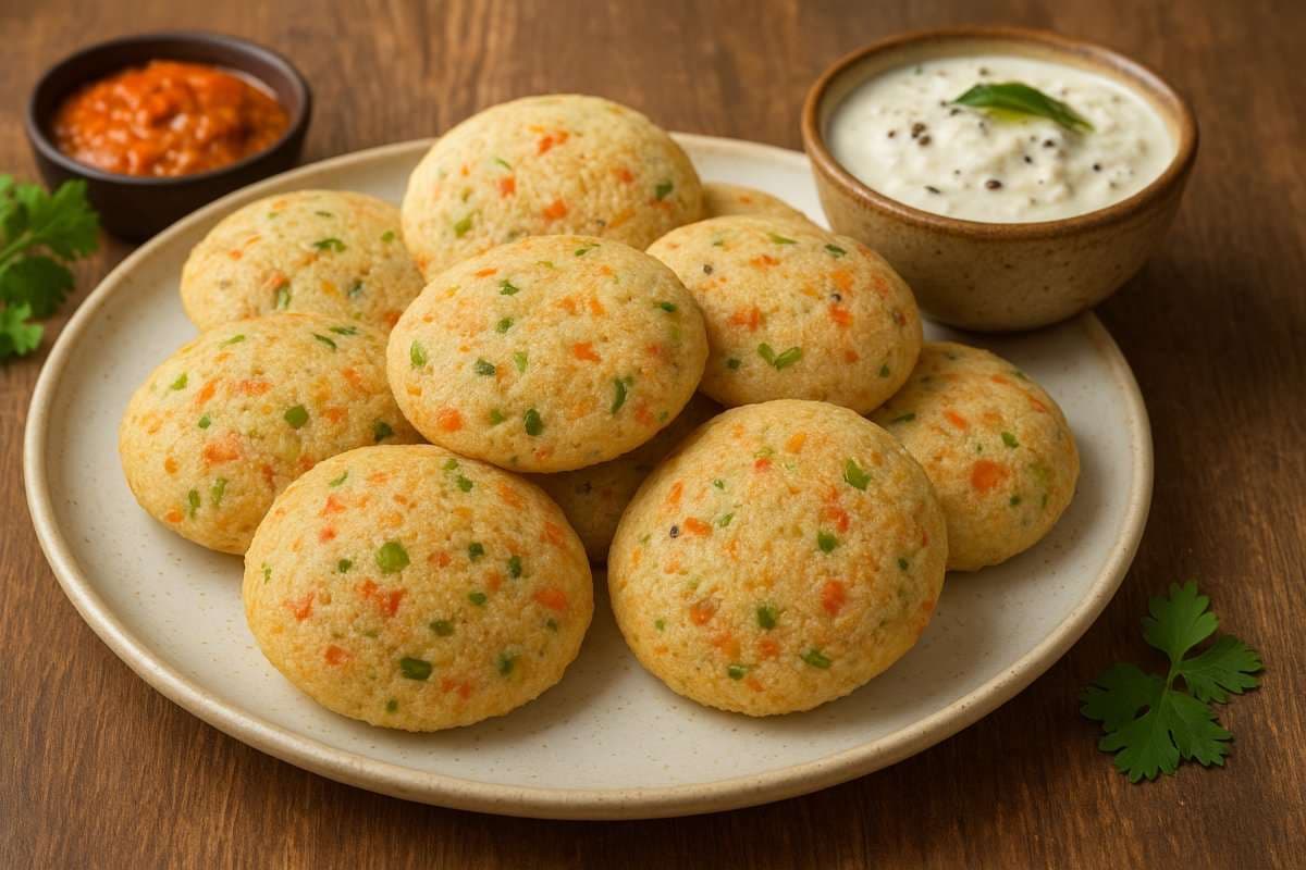 atta veggie idli recipe atta veggie idli recipe
