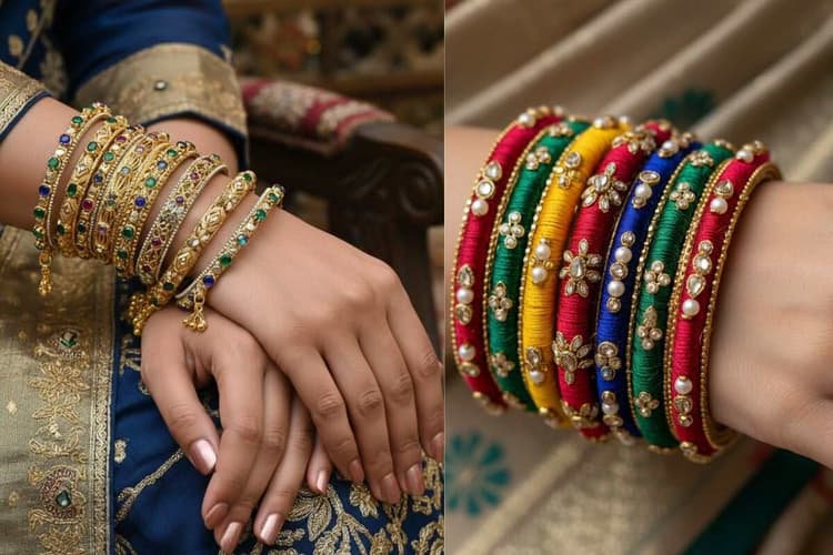 Bangle Design For Bhai Dooj: भाई दूज पर फेस्टिव लुक को दें परफेक्ट टच, ट्राई करें ये खूबसूरत बैंगल डिजाइन