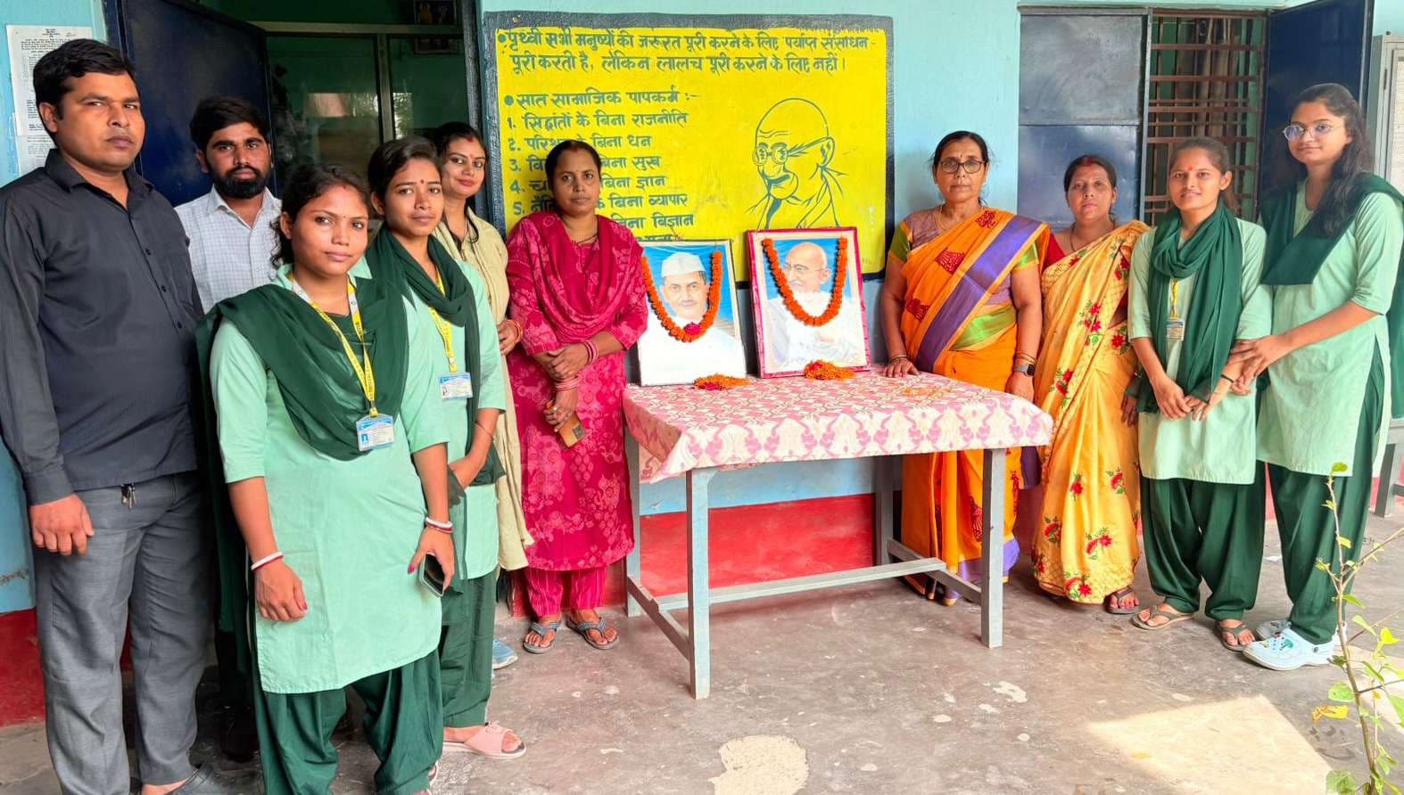 पूर्णिया सिटी प्लस टू आरपीसी विद्यालय में दिलायी गयी स्वच्छता की शपथ