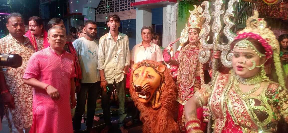 माता के भव्य जागरण में देर रात तक झूमते रहे श्रद्धालु