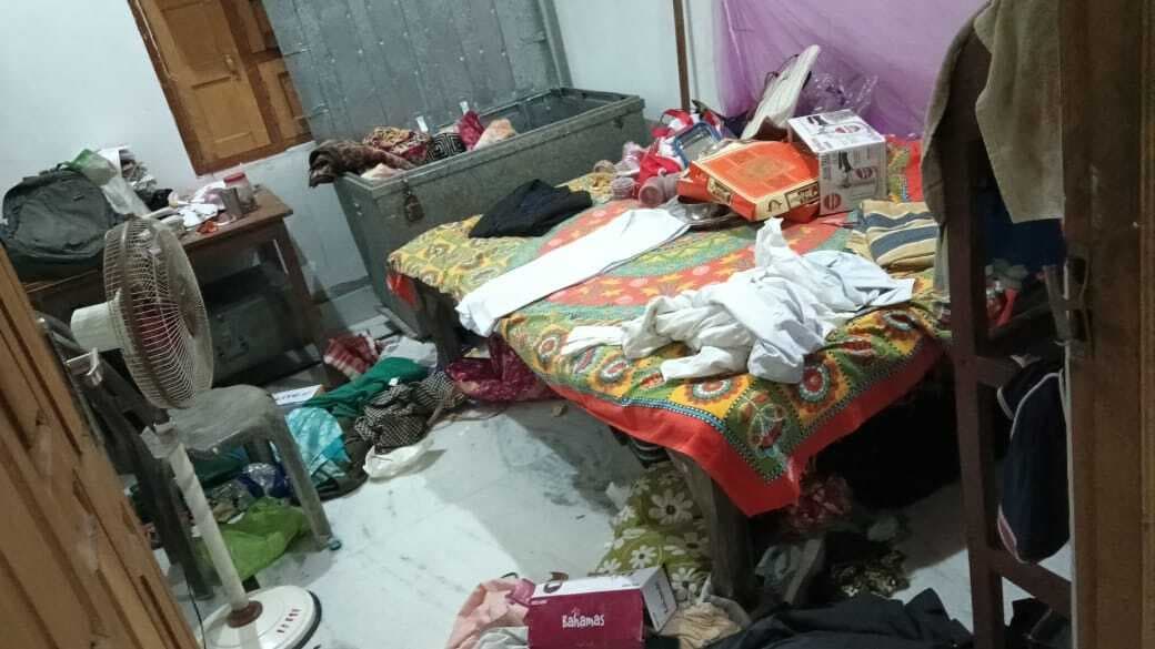 व्यवहार न्यायालय के अधिवक्ता के घर चोरी