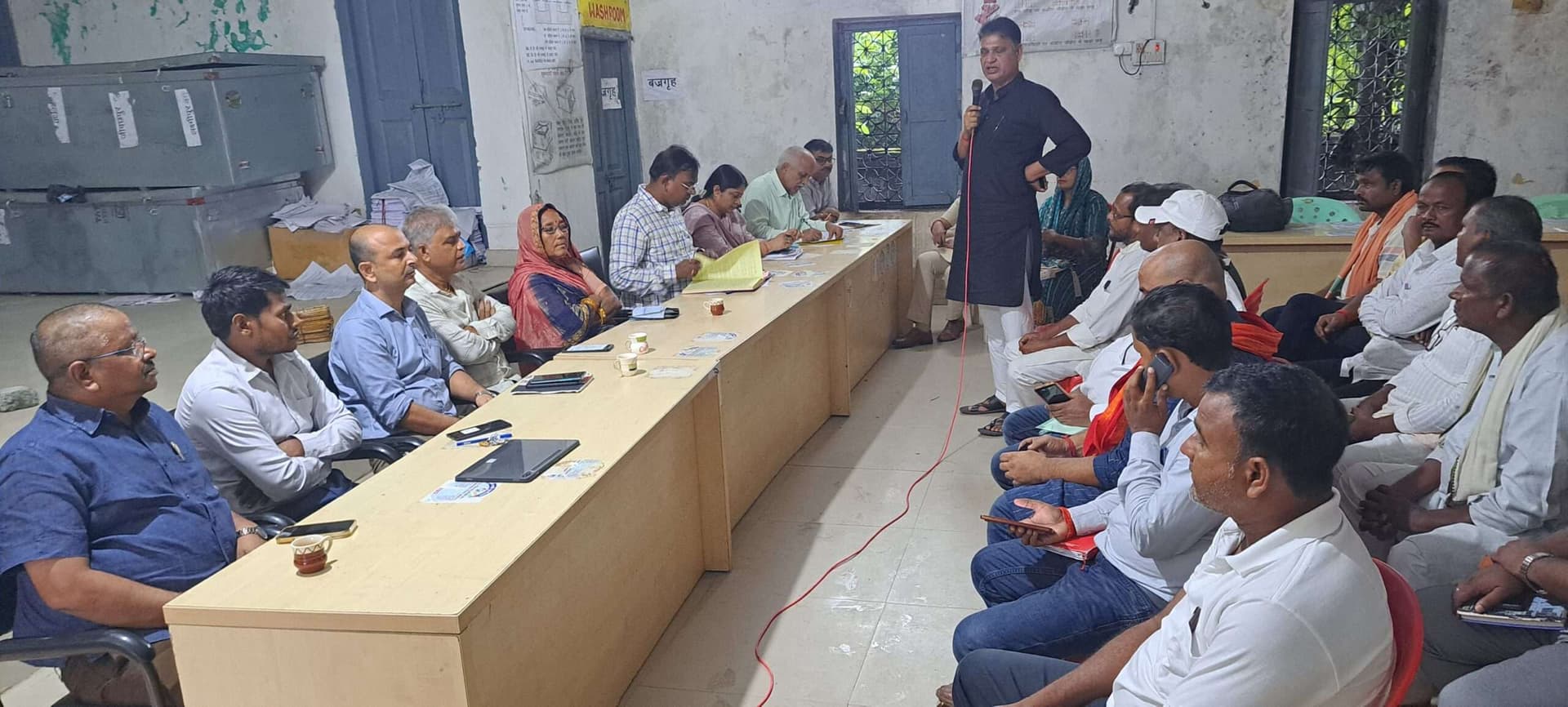 पंसस की बैठक में एसआईआर, राजस्व महाअभियान सहित अन्य विषयों पर हुई चर्चा