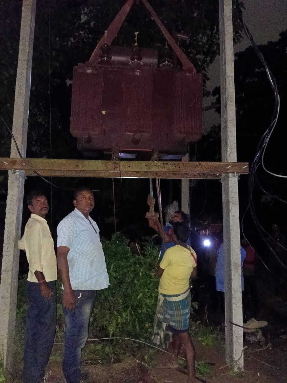 शहर में 24 घंटे के अंदर बिजली आपूर्ति बहाल