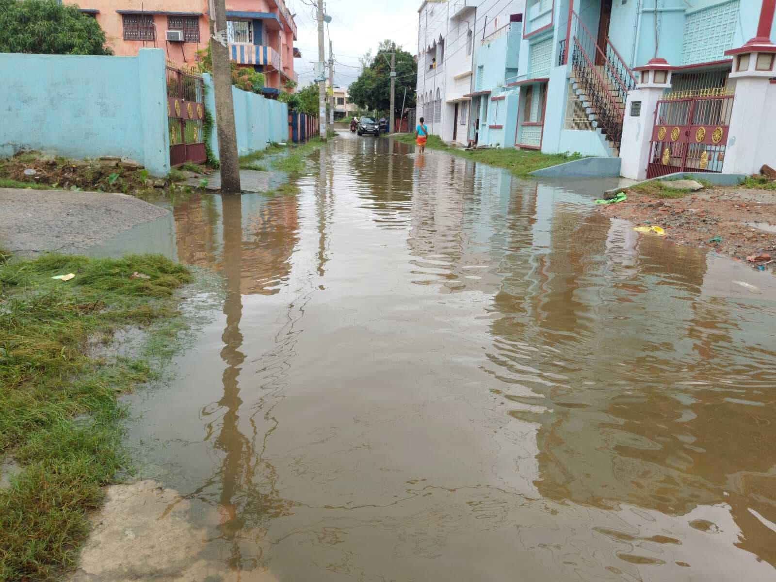 Madhubani News : रिहायशी इलाके में जल जमाव से जनजीवन अस्त-व्यस्त