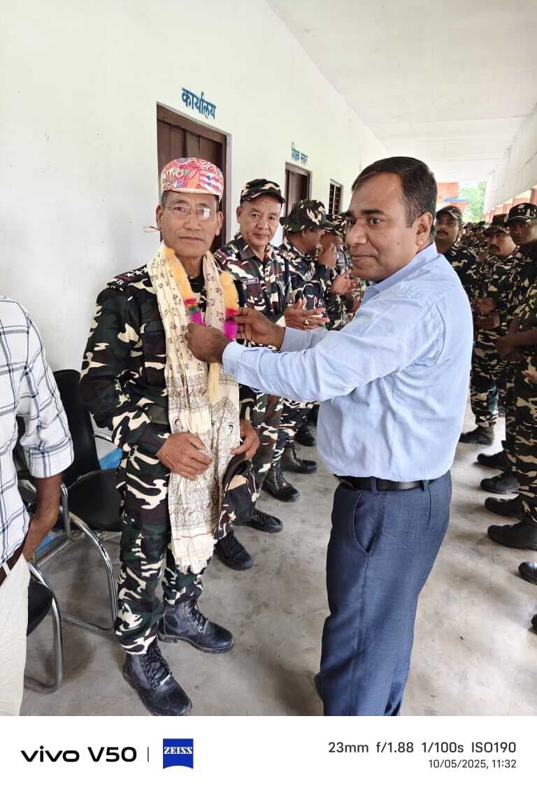 Madhubani News : प्रखंड मुख्यालय पहुंचते ही केंद्रीय सुरक्षा बल का किया स्वागत