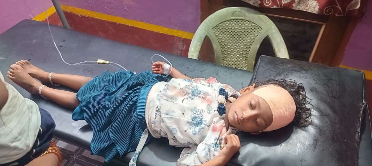 सीएनजी ऑटो व टोटो की टक्कर में चार बच्चे गंभीर रूप से जख्मी