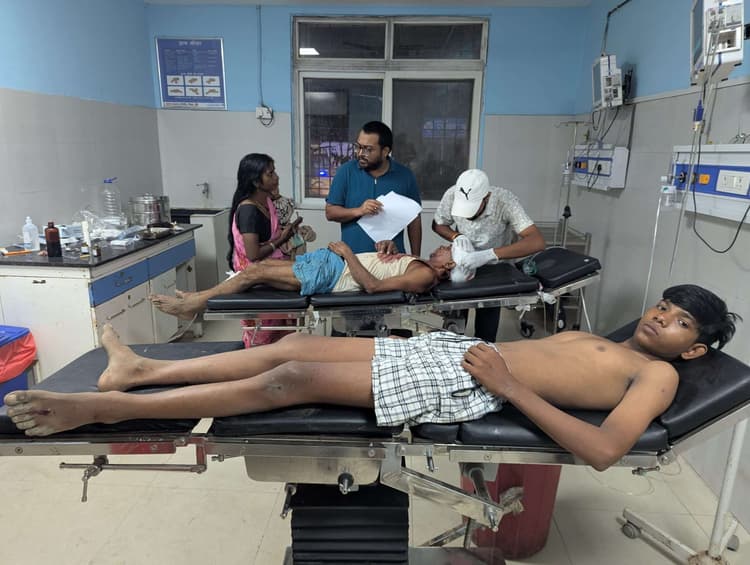 जमीन विवाद को लेकर चली गोली, दो लोग जख्मी