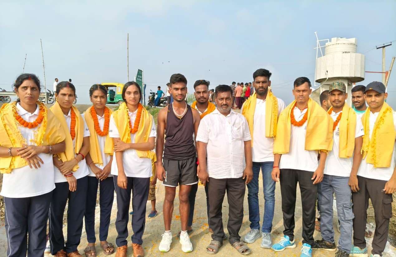 Bhagalpur news होमगार्ड में चयनित अभ्यर्थियों को किया सम्मानित