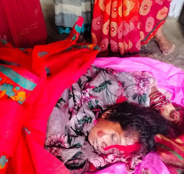 सड़क हादसे में महिला की मौत, पति व पुत्र भर्ती