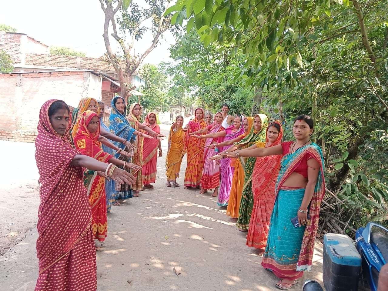 मतदाता जागरूकता अभियान में जीविका दीदी सक्रिय