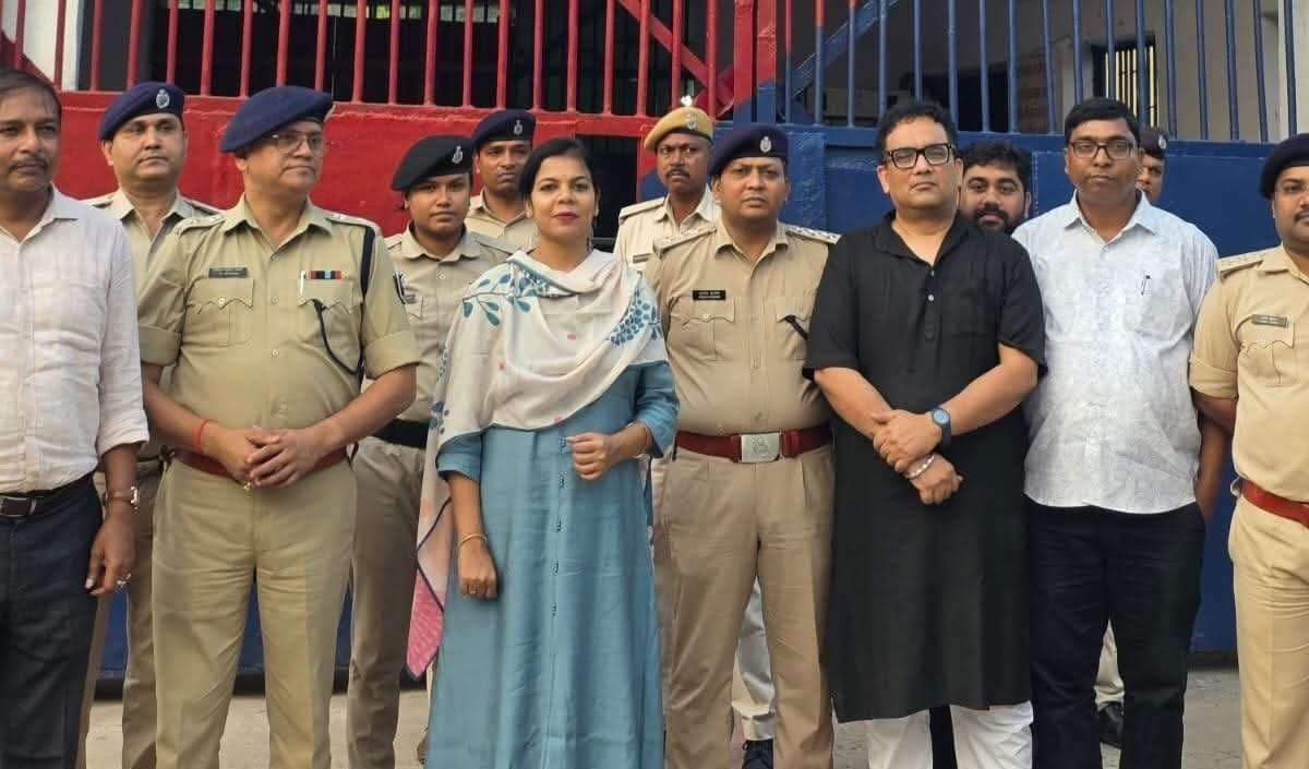 hajipur news. मंडल कारा में छापेमारी, नहीं मिला आपत्तिजनक सामान