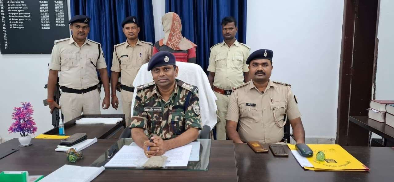 कार्रवाई : 102.51 ग्राम ब्राउन शुगर बरामद, तस्कर गिरफ्तार