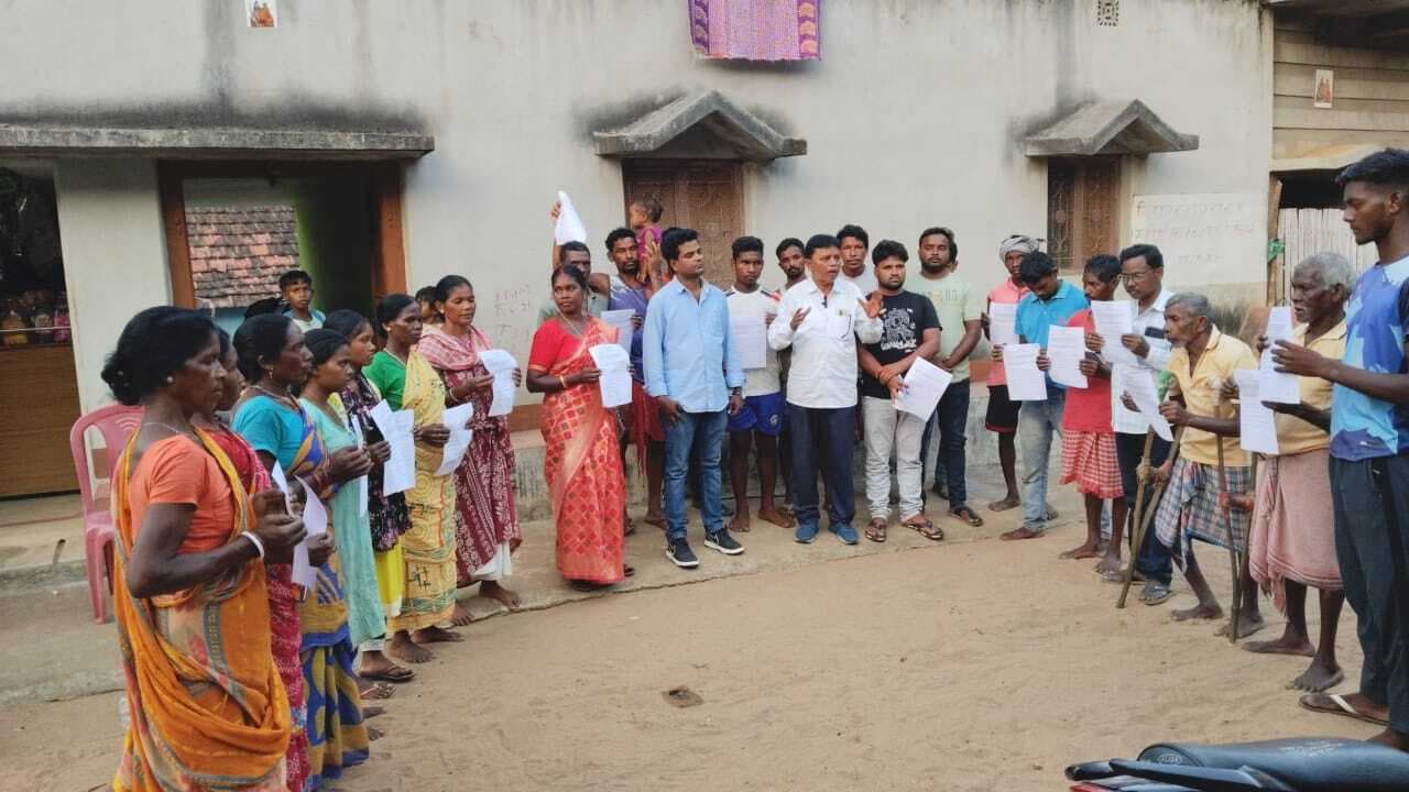 कांग्रेस का वोट चोरी के खिलाफ हस्ताक्षर अभियान शुरू