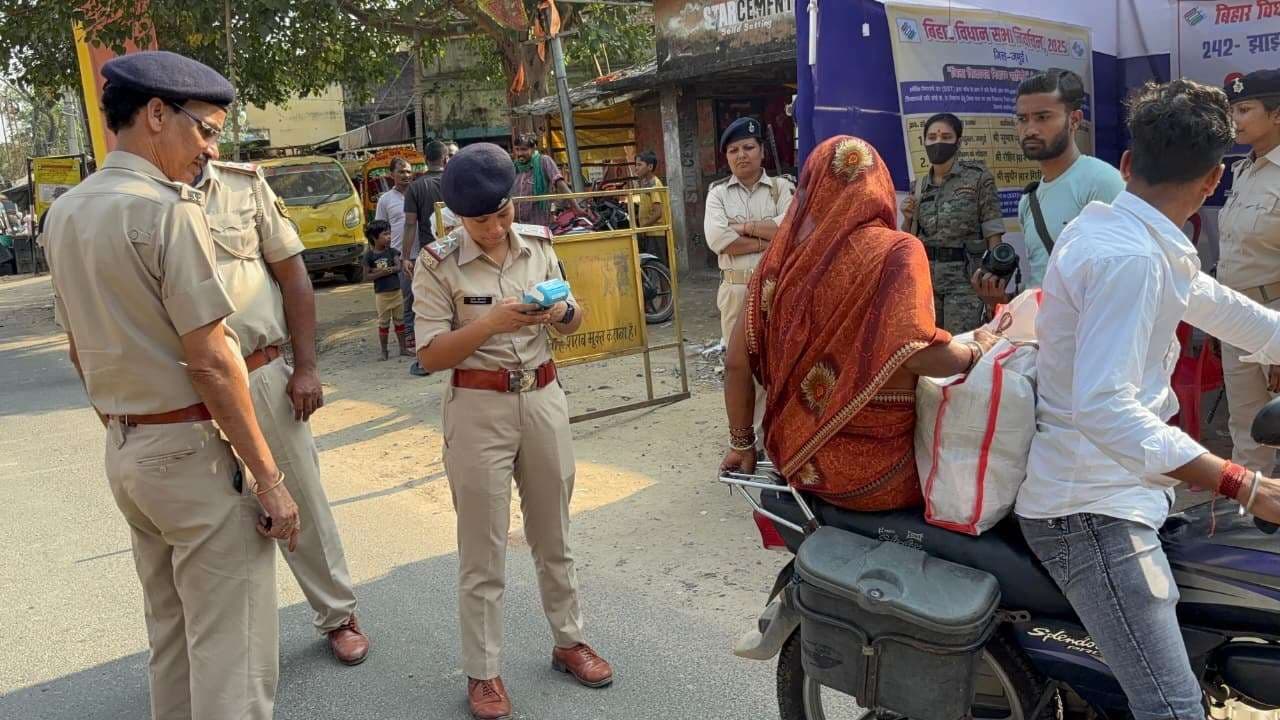 शांतिपूर्ण चुनाव संपन्न कराने को ले पुलिस चौकस