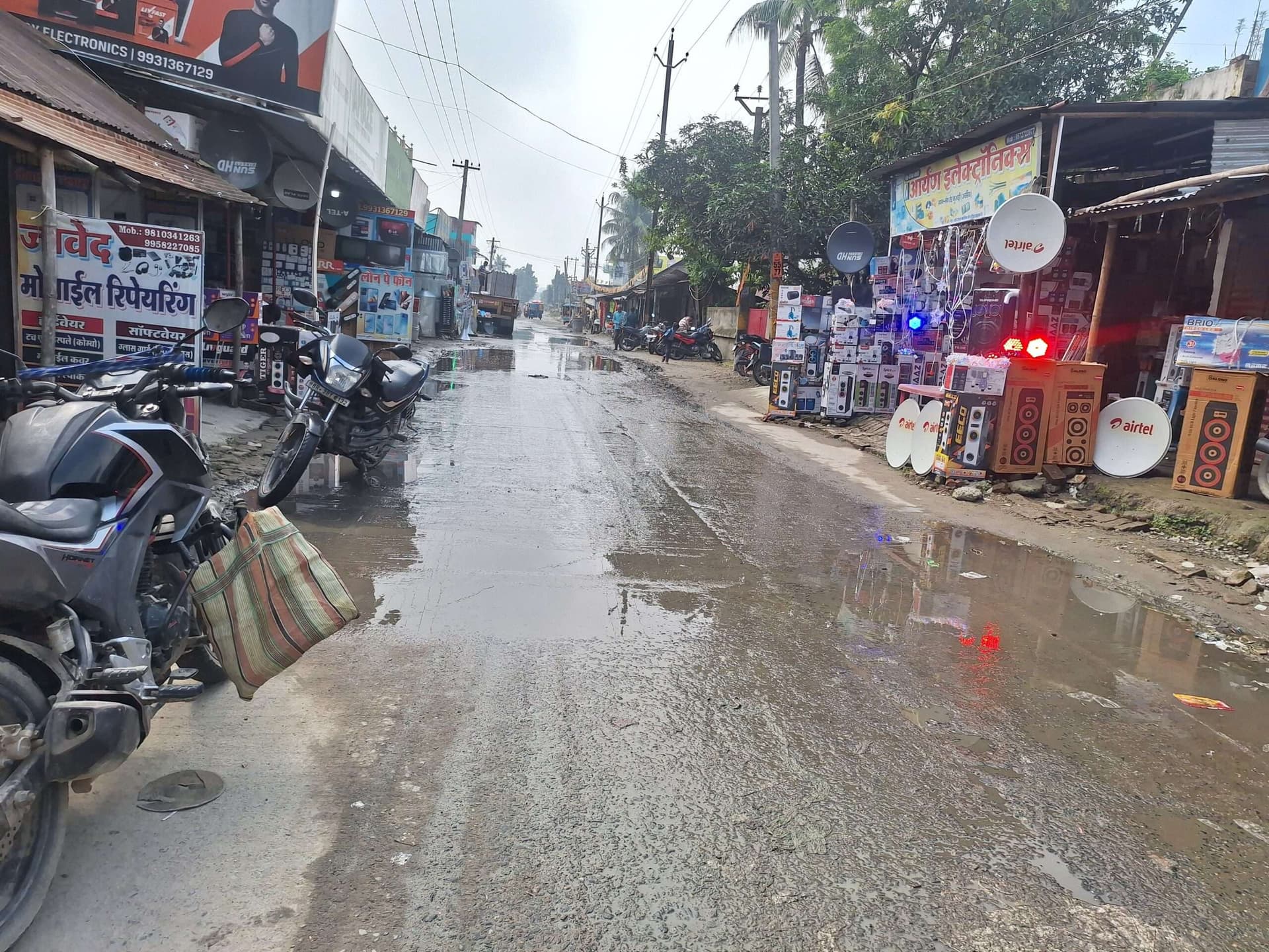 कुआड़ी को कब मिलेगी जल-जमाव से मुक्ति