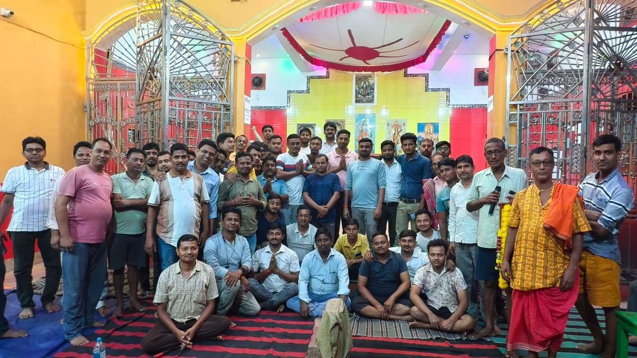 मोयरा मोदक दुर्गा मंदिर कमेटी के अध्यक्ष बने अभिजीत