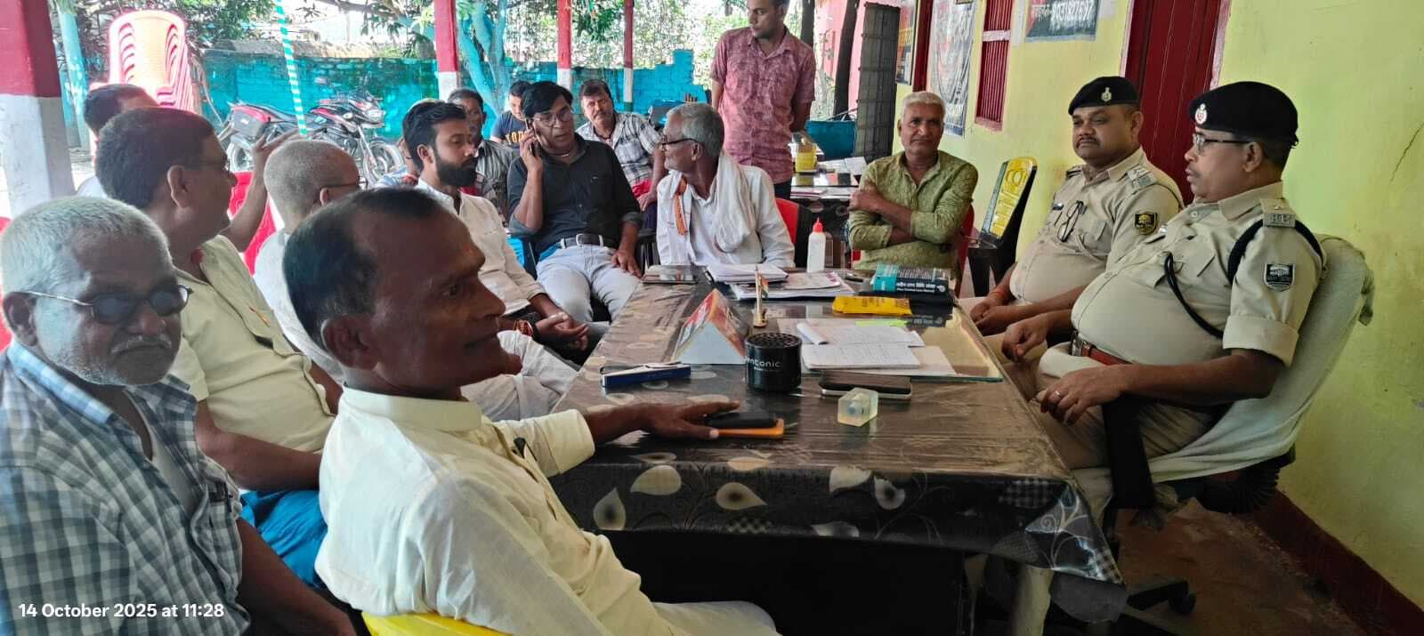 शांतिपूर्ण माहौल में पर्व मनाने की अपील