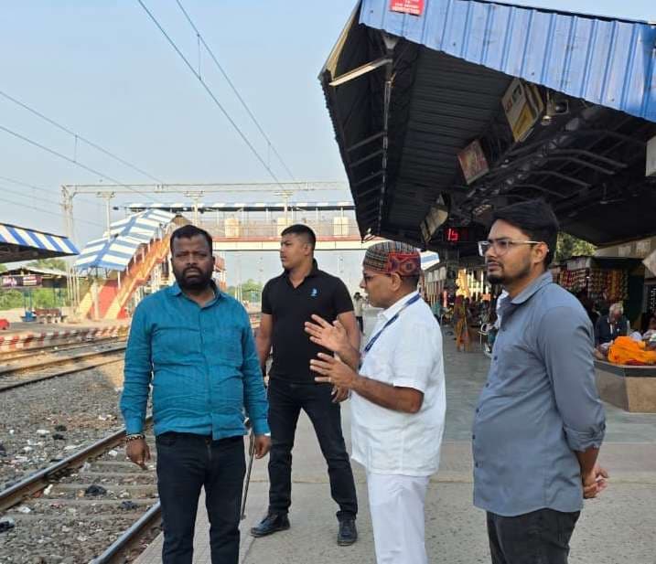 पूर्णिया कोर्ट स्टेशन की बदहाल स्थिति पर जतायी चिंता