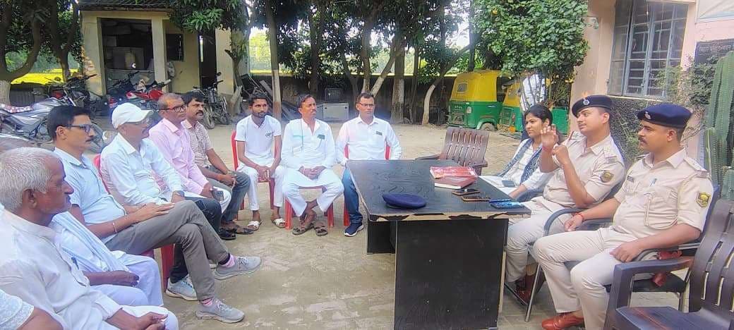 दीपावली व छठ पूजा को लेकर शांति समिति की हुई बैठक