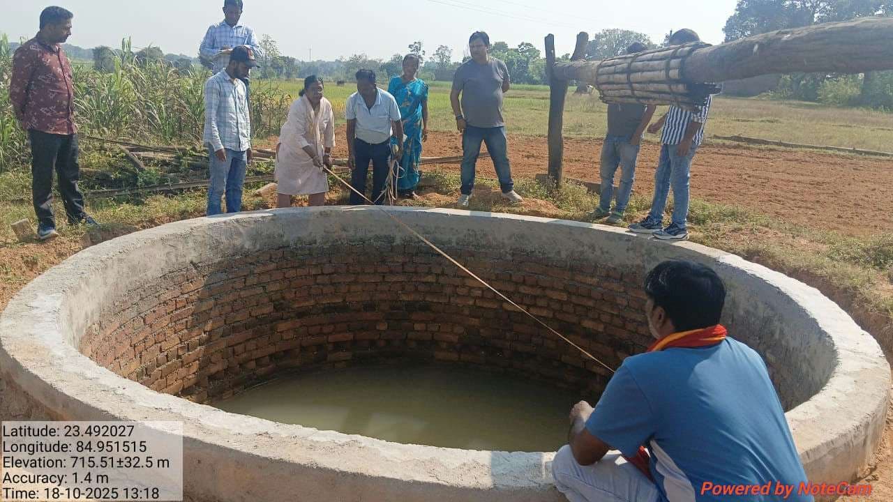 मनरेगा लोकपाल ने किया योजनाओं व अभिलेख का निरीक्षण