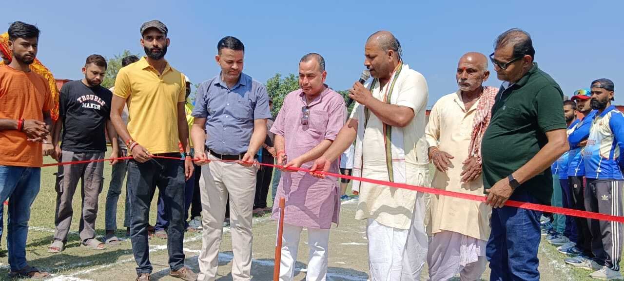 गोसपुर में टी-20 क्रिकेट टूर्नामेंट का हुआ आगाज