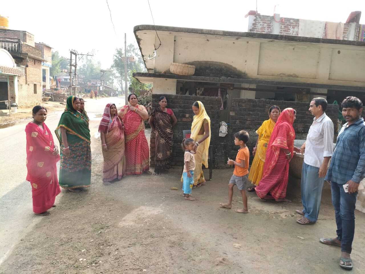 शति प्रतिशत मतदान के लिए ग्रामीणों ने लिया संकल्प