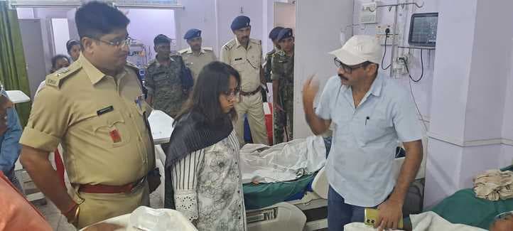 सुंदरपहाड़ी में स्नान कर रहे बच्चों जलमीनार की टूट कर गिरी, दबकर दो की मौत