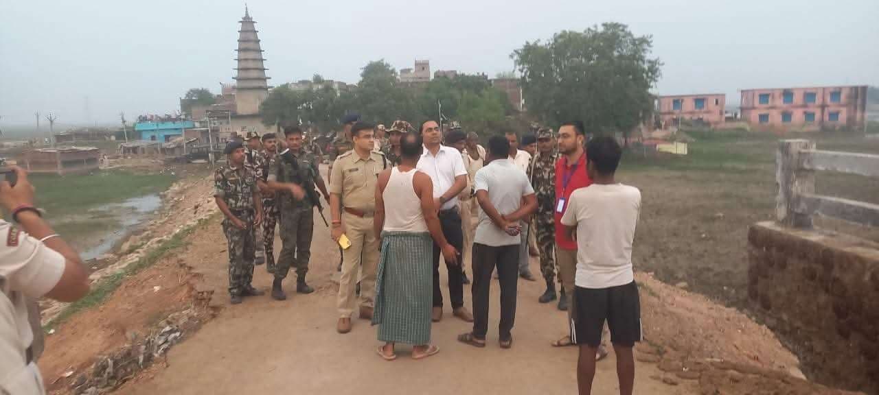 चुनाव को लेकर लखीसराय पुलिस हुई सक्रिय