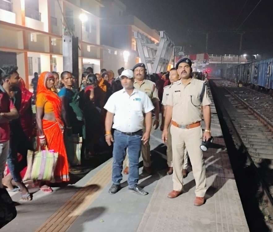पूर्णिया कोर्ट से सहरसा जंक्शन तक बढ़ायी गयी सुरक्षा