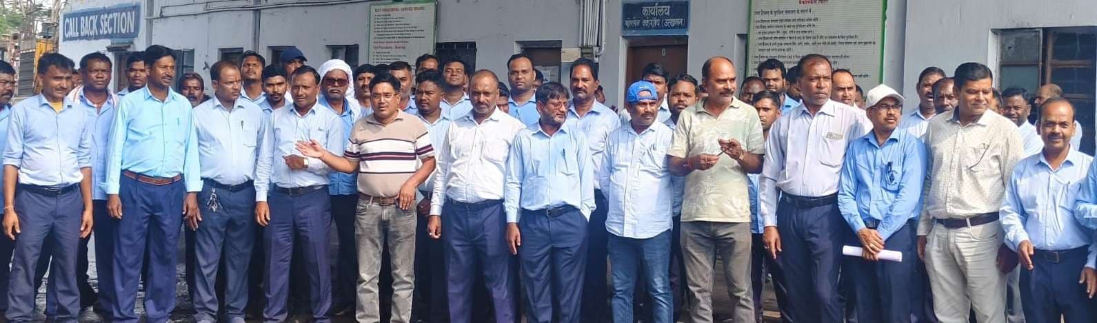 अशोक परियोजना में पीसीसी सदस्यों ने संडे ड्यूटी कटौती का किया विरोध