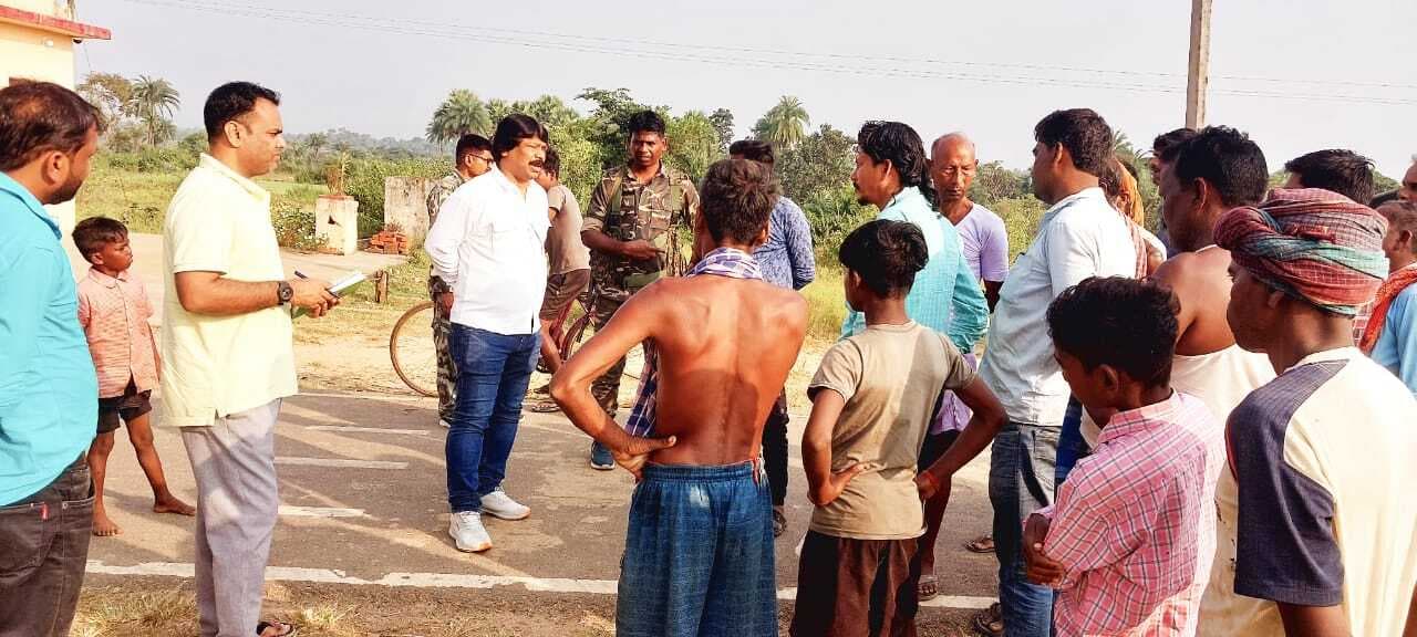 बीडीओ ने लखनपुर मेले में सुरक्षा का लिया जायजा